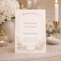 Invitation de retraite à l'arche rose