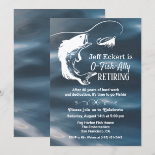 Invitation de retraite de pêche