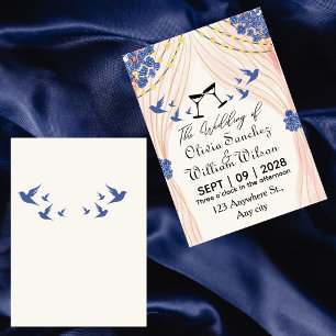 Invitation de rêve pour un mariage à couper le sou