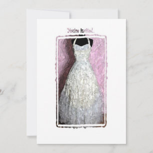 invitation de robe vintage