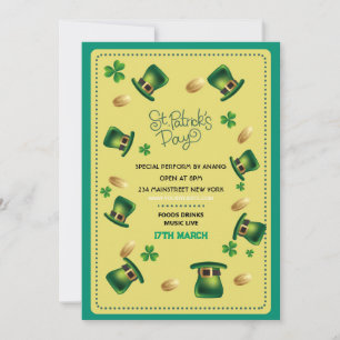 Invitation de Saint Patrick's Day