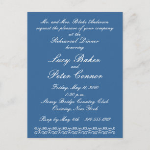 Invitation de Scrollwork (personnalisable)
