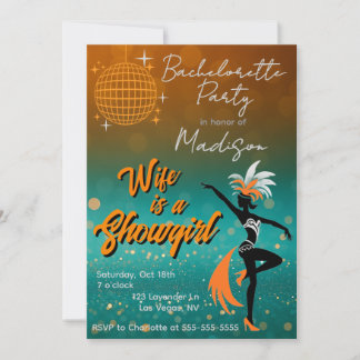 Invitation de Showgirl