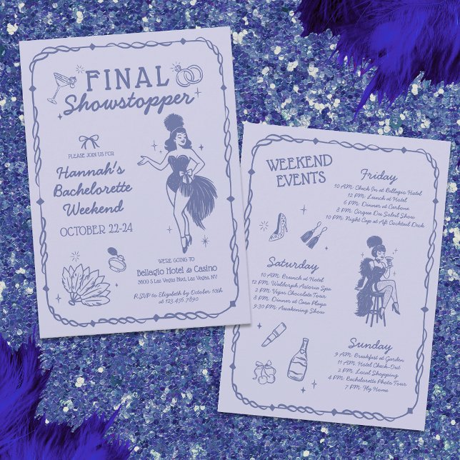 Invitation de Showstopper Final Showgirl (Créateur téléchargé)