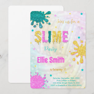 Invitation de slime