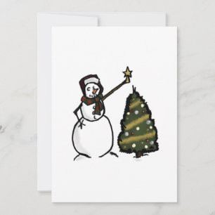 Invitation de Snowman