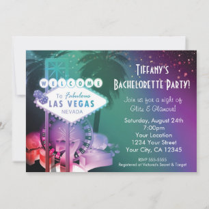 Invitation de soirée de jeu glamour au casino de L