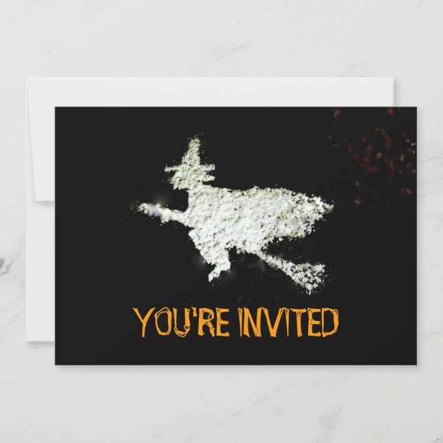 Invitation de sorcière (Devant)