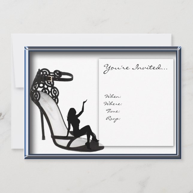 Invitation de Stiletto Shadow (Devant)