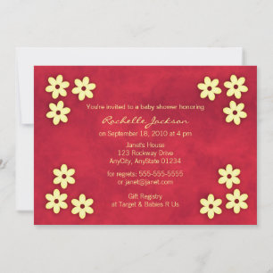 Invitation de style asiatique mignonne