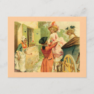 Invitation de style vintage pour une partie de car