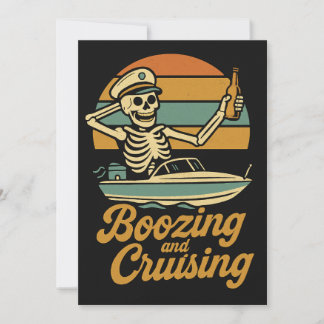 Invitation de surf et de croisière d'Halloween