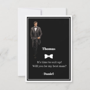 Invitation de témoin de mariage