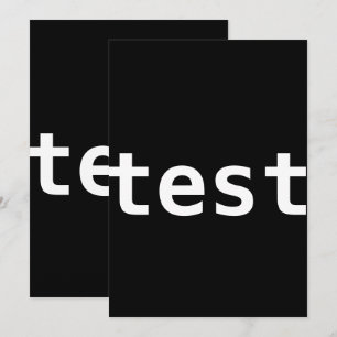 invitation de test