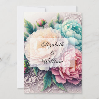 Invitation de texte calligraphie minimaliste