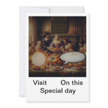 Invitation de Thanksgiving