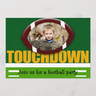 Invitation de touchdown