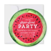 Invitation de tranche d'été