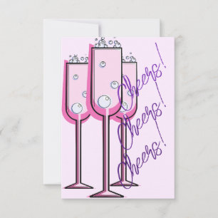 Invitation de trois chères Bachelorette