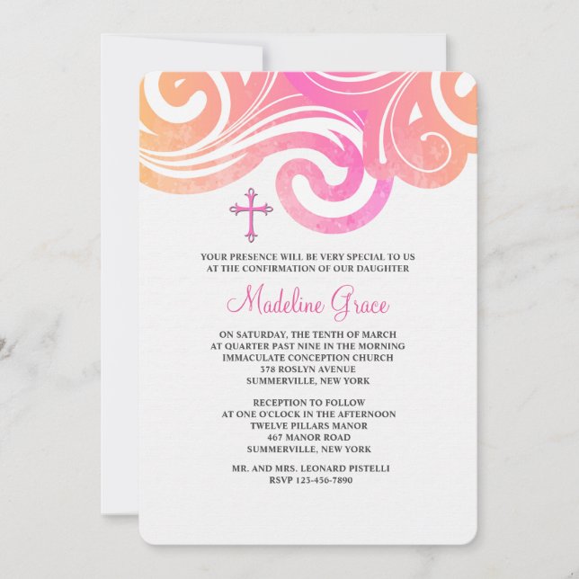 Invitation de vagues (Devant)