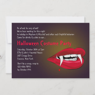Invitation de Vampire
