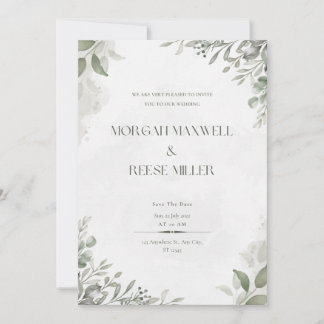 Invitation de verdure 