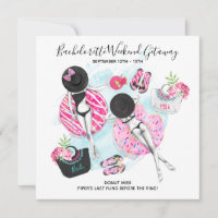 Invitation de week-end de détente à la plage pour