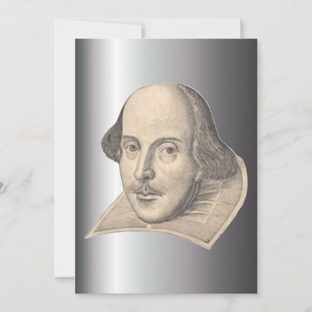 Invitation de William Shakespeare (Devant)