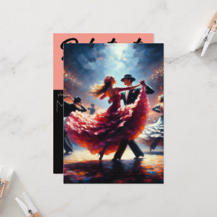 Invitation Debutante Ball Cotillion Danse