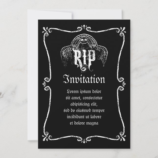 INVITATION DÉCHIRURE (Devant)