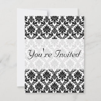 Invitation Décor de maison Damas