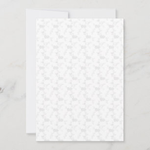 Invitation Décor, gris pâle