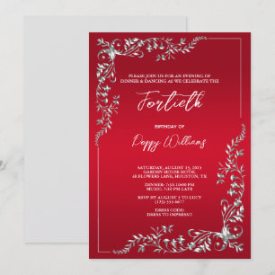 Invitation Décoration élégante et élégante