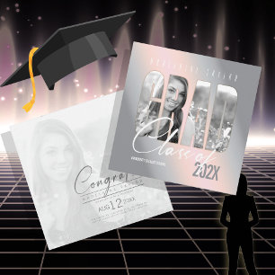 Invitation Découpe graduelle photo Démoulage dégradé ID898