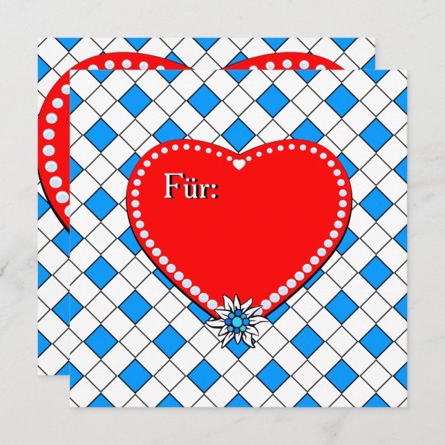 Invitation dédiée (Devant / Derrière)