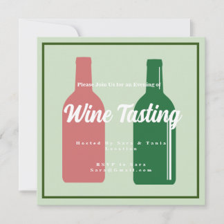 Invitation Dégustation De Vins