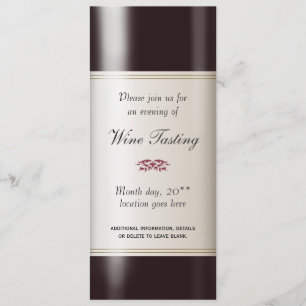 Invitation Dégustation De Vins