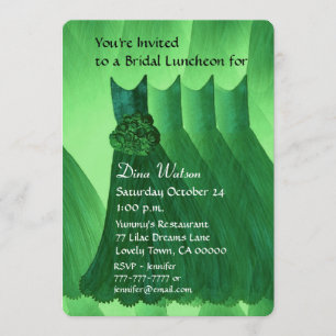 Invitation Déjeuner d'affaires ou brunch Kelly Green V02L
