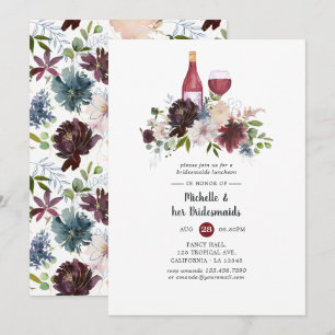 Invitation Déjeuner de demoiselles d'honneur avec dégustation