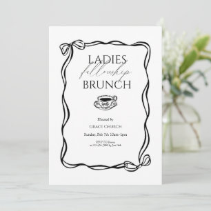 Invitation Déjeuner de la Fraternité des Dames Événement de l