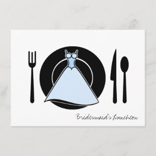 Invitation Déjeuner de la serveuse - Service Set
