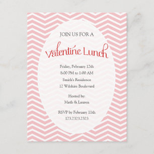 Invitation Déjeuner de Valentine
