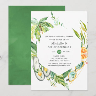 Invitation Déjeuner d'été de servantes d'éducation