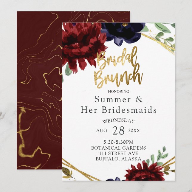 Invitation Déjeuner d'honneur des meilleures serveuses de la  (Devant / Derrière)