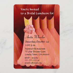 Invitation Déjeuner d'Saumons Bridesmaid ou brunch