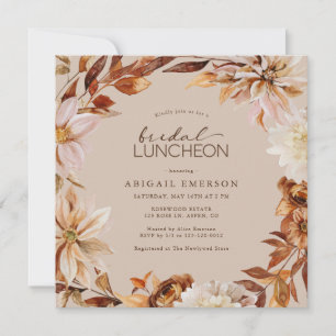 Invitation Déjeuner Mariage Champêtre