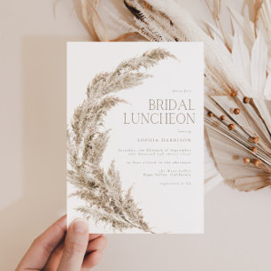 Invitation Déjeuner nuptial de la Pampas