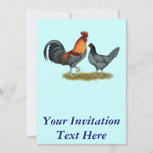 Invitation Delaware Blue Hen