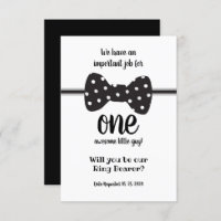 Demande de porteur de bague noeud papillon