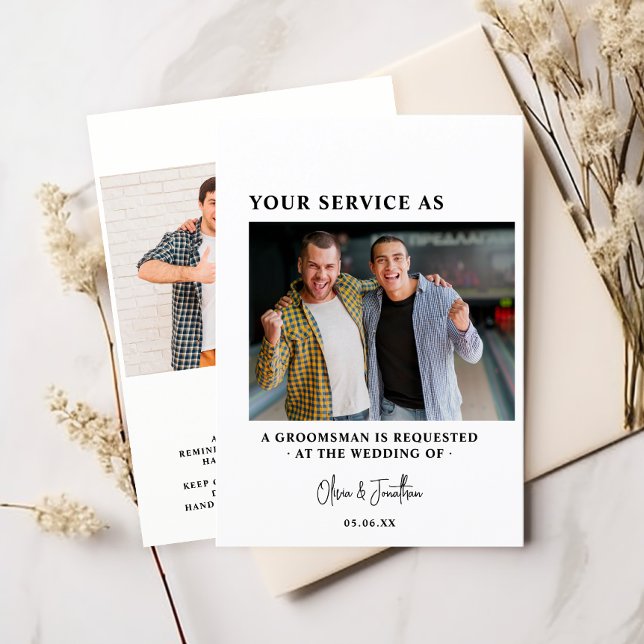 Invitation Demande de proposition d'un fabricant de photos mo (Créateur téléchargé)